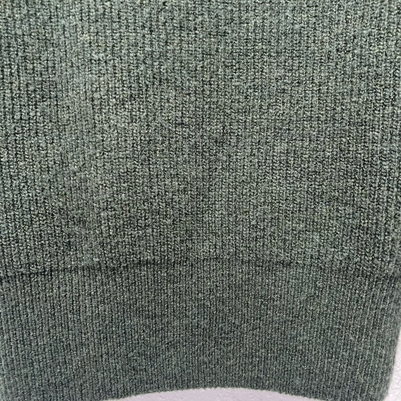 Madewell‎ Olive Green wool blend Square Neck Sweater S - Picture 8 of 9